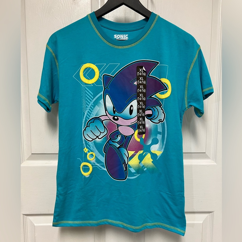 Sega’s Sonic The Hedgehog Blue Kids T-Shirt